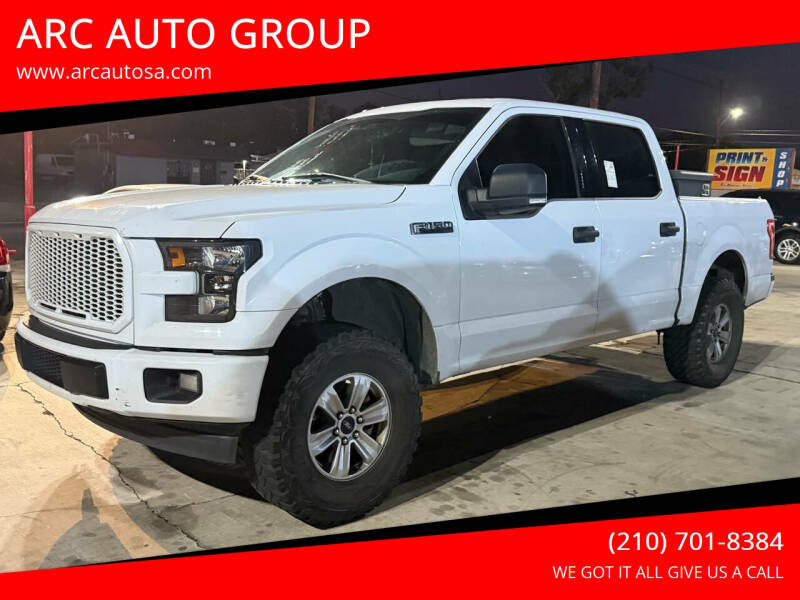 2016 Ford F-150 for sale at ARC AUTO GROUP in San Antonio TX