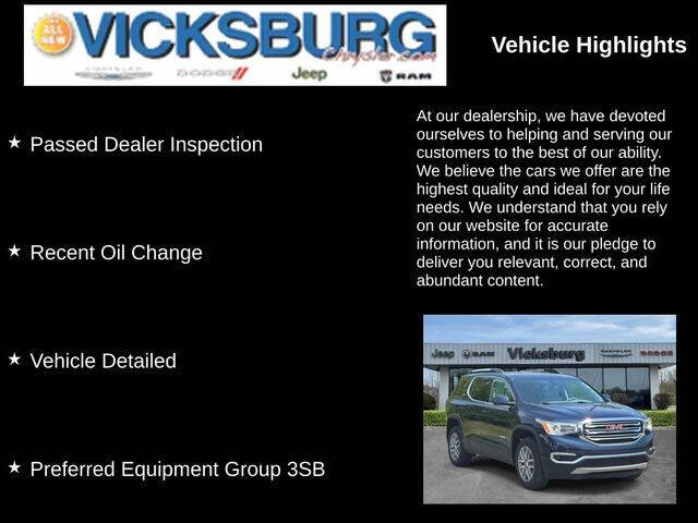 2017 GMC Acadia SLE-2