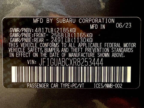 2024 Subaru Impreza