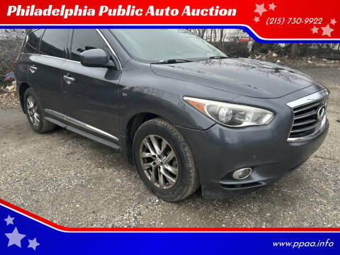 2014 Infiniti QX60 for sale at Philadelphia Public Auto Auction in Philadelphia PA