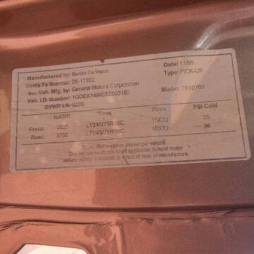 1996 GMC Sierra 1500