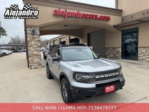 2021 Ford Bronco Sport for sale at Alejandro Cars & Trucks Inc in Alvin TX