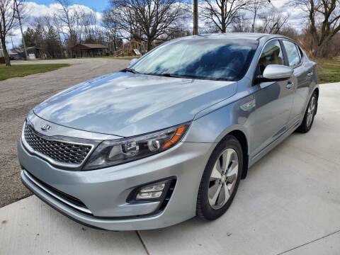 2016 Kia Optima Hybrid for sale at COOP'S AFFORDABLE AUTOS LLC in Otsego MI