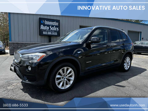 2017 BMW X3 for sale at Innovative Auto Sales in Hooksett NH