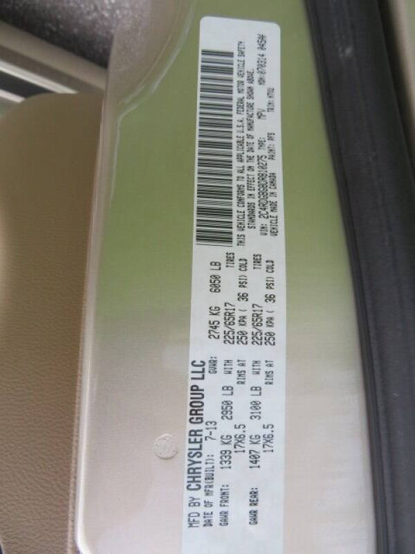 2013 Dodge Grand Caravan SE