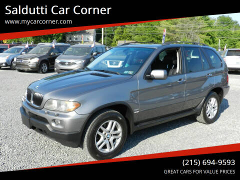 2005 BMW X5 for sale at Saldutti Car Corner in Gilbertsville PA