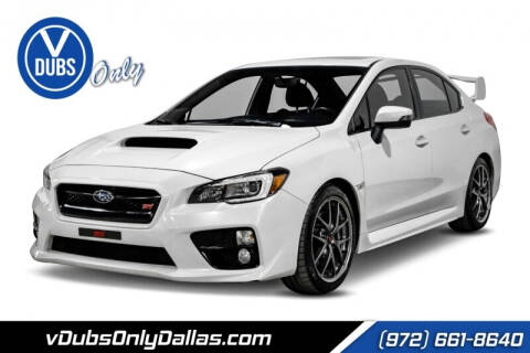 2017 Subaru WRX for sale at VDUBS ONLY in Plano TX