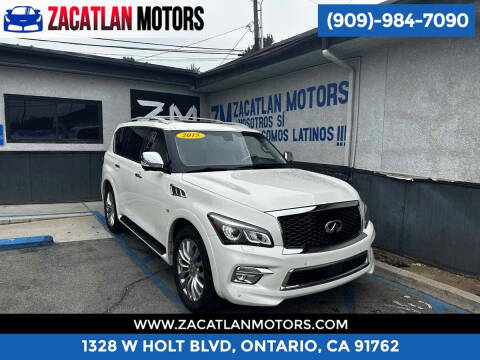 2015 Infiniti QX80 for sale at Ontario Auto Square in Ontario CA