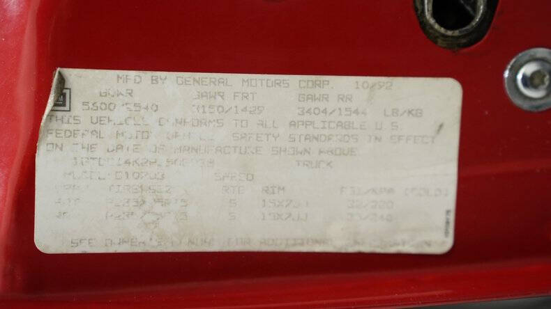 1993 GMC Sierra 1500