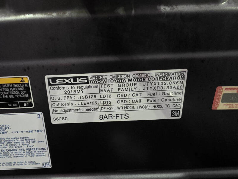 2018 Lexus NX 300 F SPORT