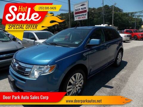 2010 Ford Edge for sale at Deer Park Auto Sales Corp in Newport News VA
