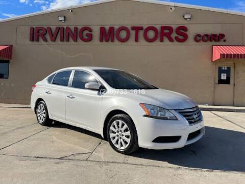 2013 Nissan Sentra for sale at Irving Motors Corp in San Antonio TX