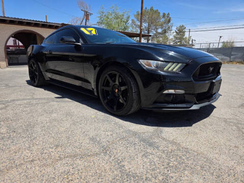 2017 Ford Mustang for sale at FRANCIA MOTORS in El Paso TX