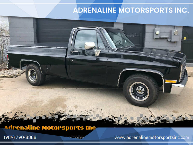 1984 Chevrolet C/K 10 Series for sale at Adrenaline Motorsports Inc. in Saginaw MI