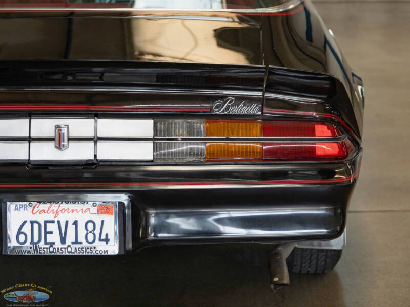 1981 Chevrolet Camaro Berlinetta