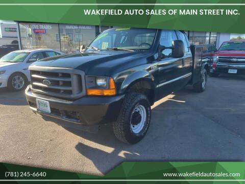 2001 Ford F-250 Super Duty for sale at Wakefield Auto Sales of Main Street Inc. in Wakefield MA