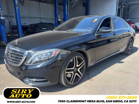 2017 Mercedes-Benz S-Class S 550