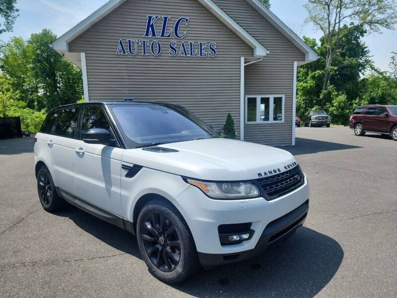 2016 Land Rover Range Rover Sport for sale at KLC AUTO SALES in Agawam MA