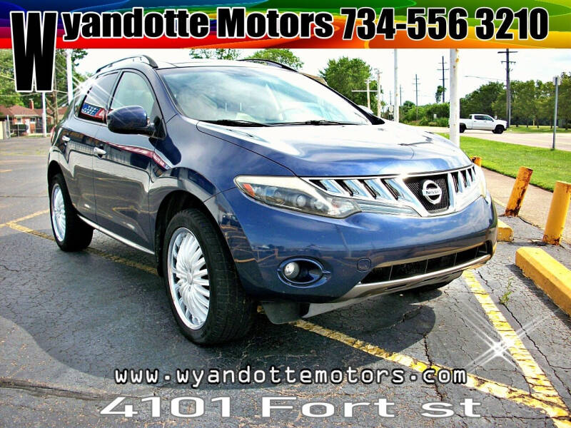 2009 Nissan Murano for sale at Wyandotte Motors in Wyandotte MI