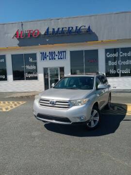 2013 Toyota Highlander for sale at Auto America - Monroe in Monroe NC