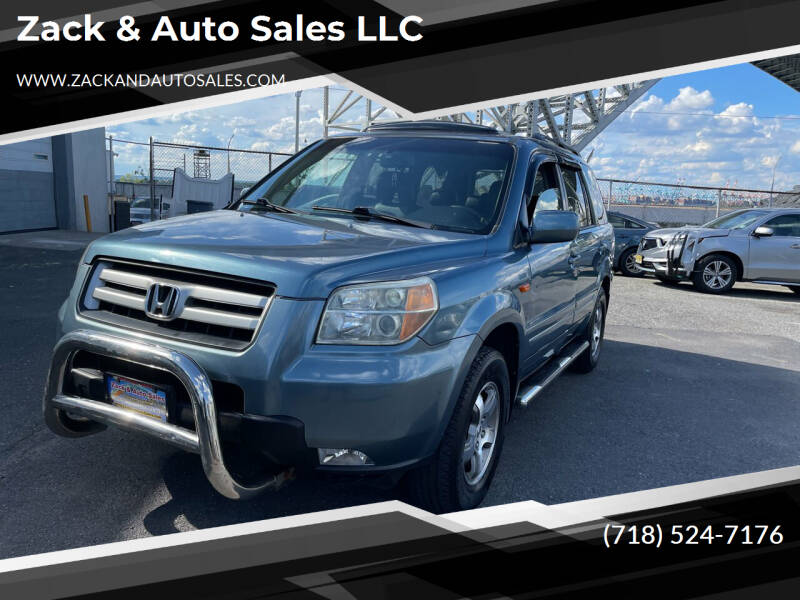 2006 Honda Pilot for sale at Zack & Auto Sales LLC in Staten Island NY