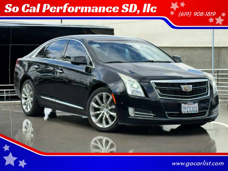 2016 Cadillac XTS for sale at So Cal Performance SD, llc in San Diego CA