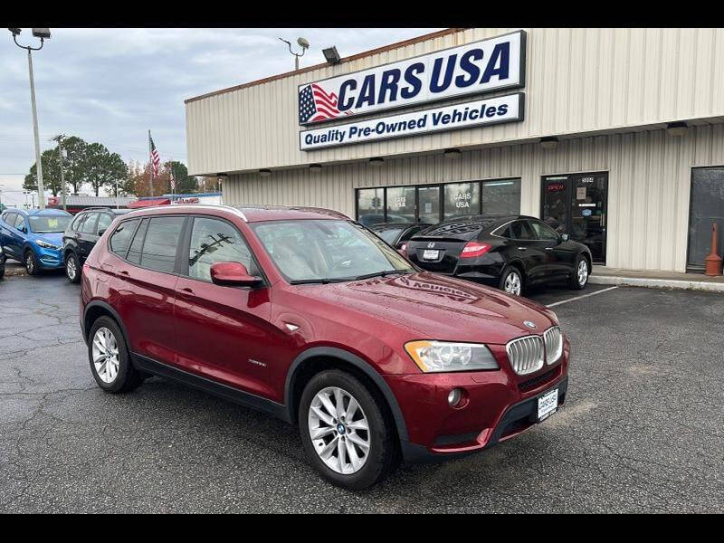 2014 BMW X3 for sale at Cars USA in Virginia Beach VA