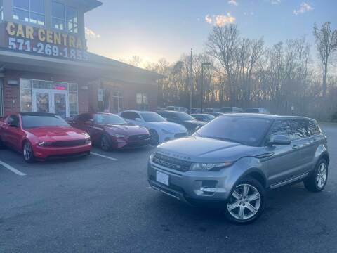2014 Land Rover Range Rover Evoque for sale at Car Central in Fredericksburg VA