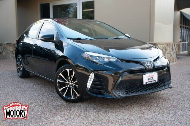 2017 Toyota Corolla for sale at Mcandrew Motors in Arlington TX