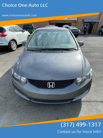 2010 Honda Civic for sale at Choice One Auto LLC in Beech Grove IN