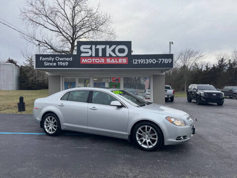 2012 Chevrolet Malibu for sale at SITKO MOTOR SALES INC in Cedar Lake IN