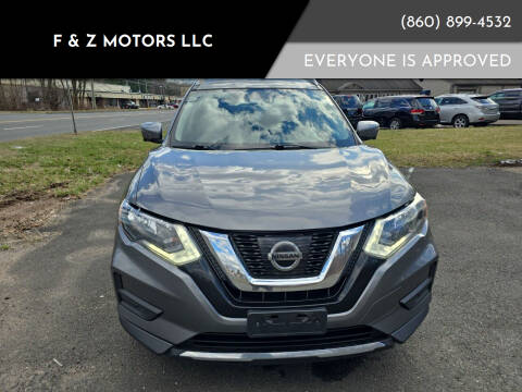 2017 Nissan Rogue for sale at F & Z MOTORS LLC in Vernon Rockville CT