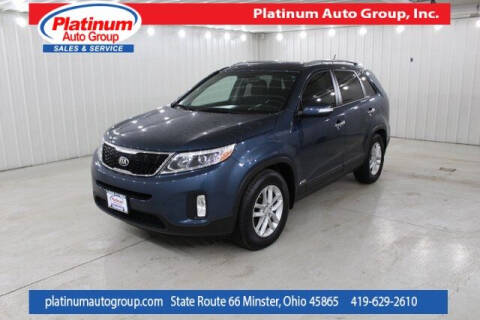 2014 Kia Sorento for sale at Platinum Auto Group Inc. in Minster OH