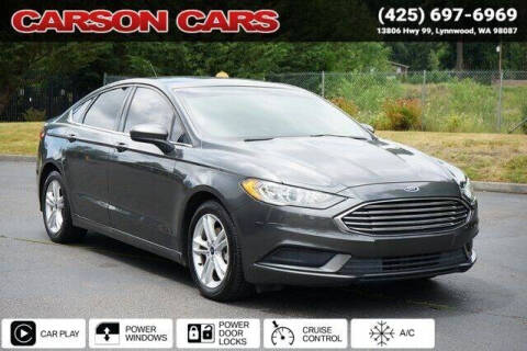 2018 Ford Fusion for sale at Carson Cars in Lynnwood WA