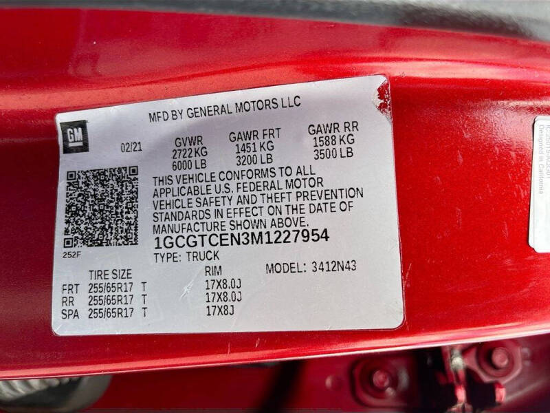 2021 Chevrolet Colorado