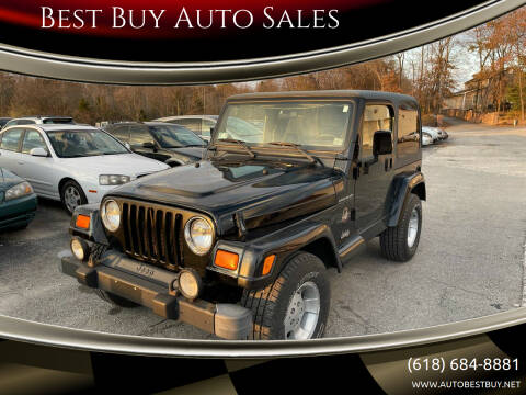 2002 Jeep Wrangler for sale at Best Buy Auto Sales in Murphysboro IL