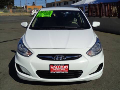 2014 Hyundai Accent for sale at Vallejo Motors in Vallejo CA