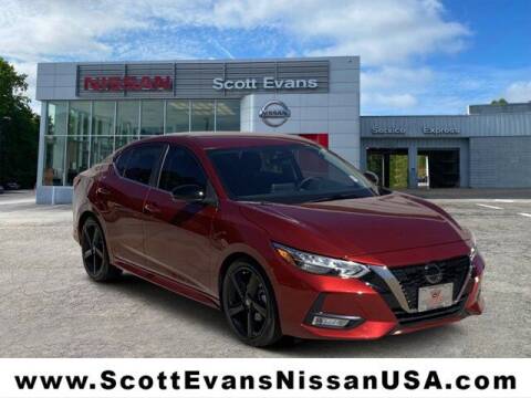 2021 Nissan Sentra for sale at Scott Evans Nissan in Carrollton GA