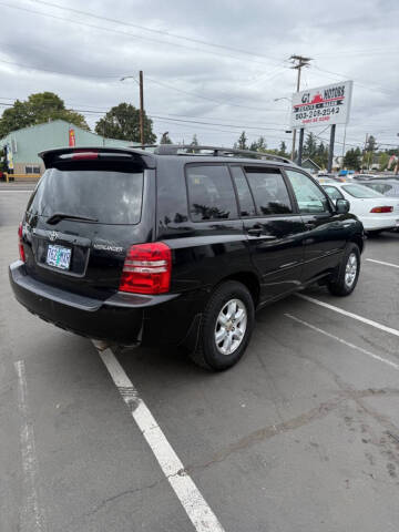 2001 Toyota Highlander