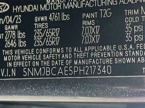 2023 Hyundai Tucson SEL