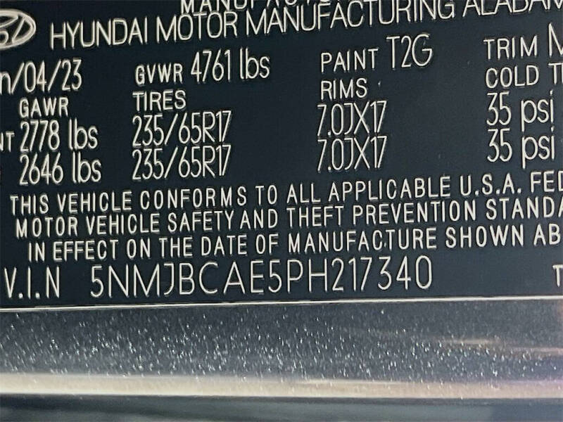 2023 Hyundai Tucson SEL