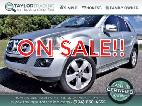 2011 Mercedes-Benz M-Class for sale at Taylor Trading in Orange Park FL