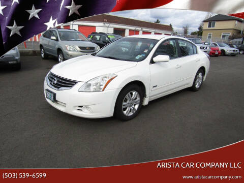 2011 Nissan Altima Hybrid for sale at ARISTA CAR COMPANY LLC in Portland OR