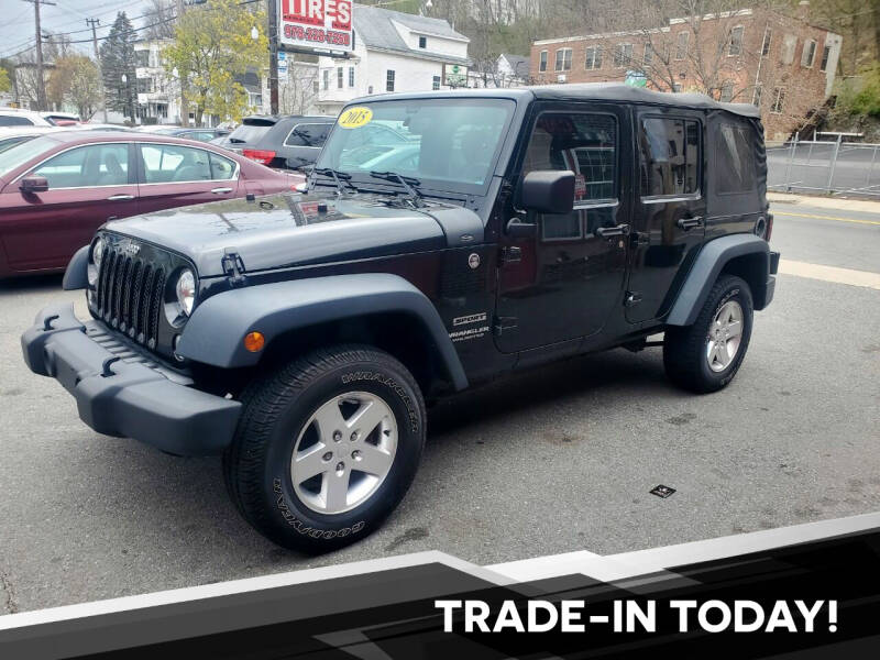 2015 Jeep Wrangler Unlimited for sale at Cars 4 U in Haverhill MA