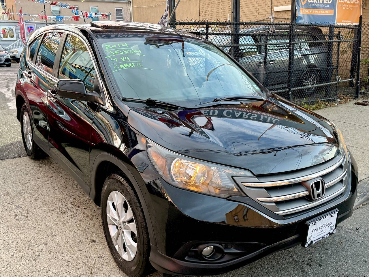 2014 Honda CR-V EX AWD 4dr SUV - Black exterior view 13