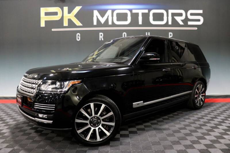 2014 Land Rover Range Rover for sale at PK MOTORS GROUP in Las Vegas NV