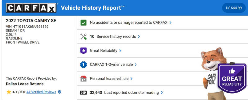2022 Toyota Camry SE