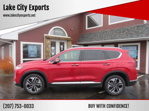 2019 Hyundai Santa Fe for sale at Lake City Exports in Auburn ME