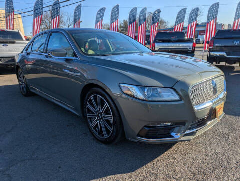 2017 Lincoln Continental for sale at P J McCafferty Inc in Langhorne PA