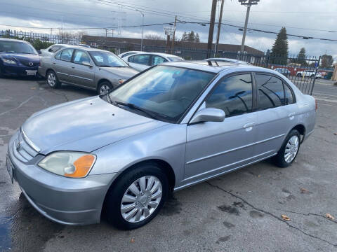 2002 Honda Civic for sale at Lifetime Motors AUTO in Sacramento CA